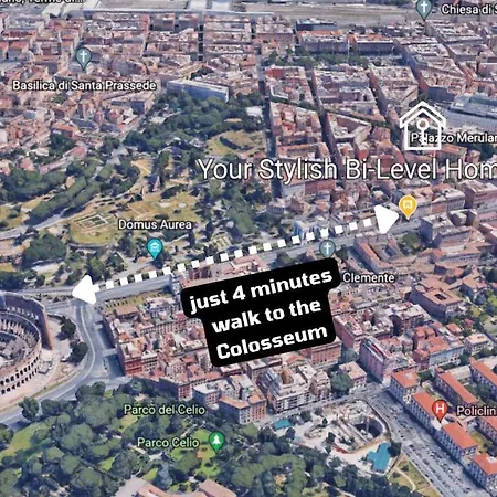 Inviting 3-bed In 4mins To Colosseo Рим