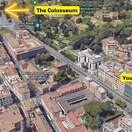 Inviting 3-bed In 4mins To Colosseo Апартаменты *
